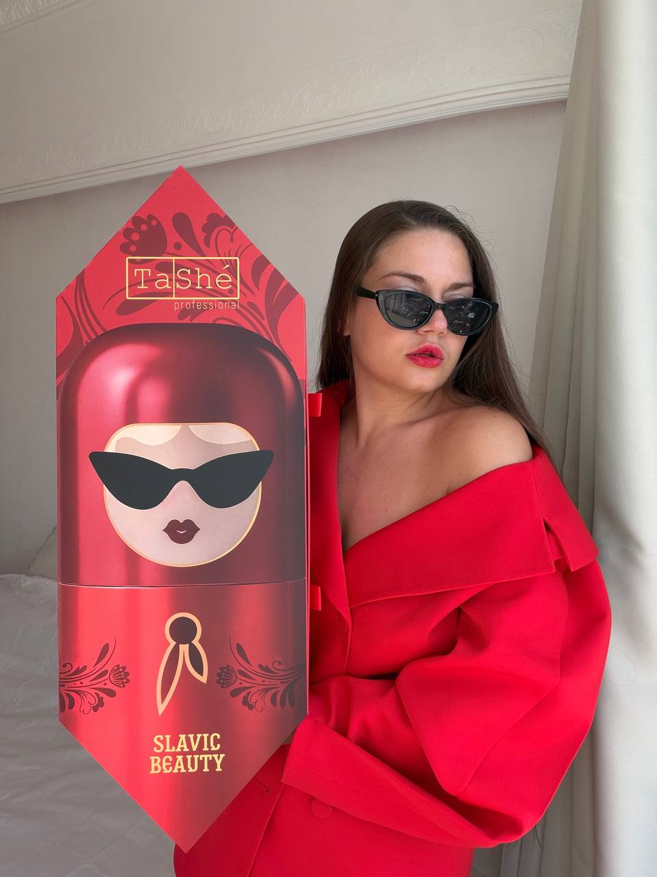 TaShé — съёмка с упаковкой